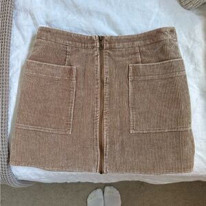 Corduroy skirt